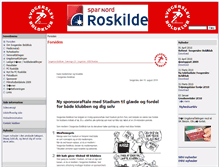 Tablet Screenshot of old.svogerslev-bk.dk